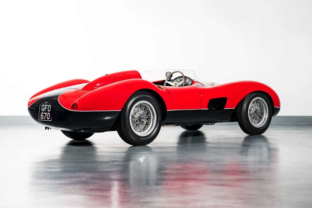 1957 Ferrari 500 TRC Spider RM Sotheby's veiling