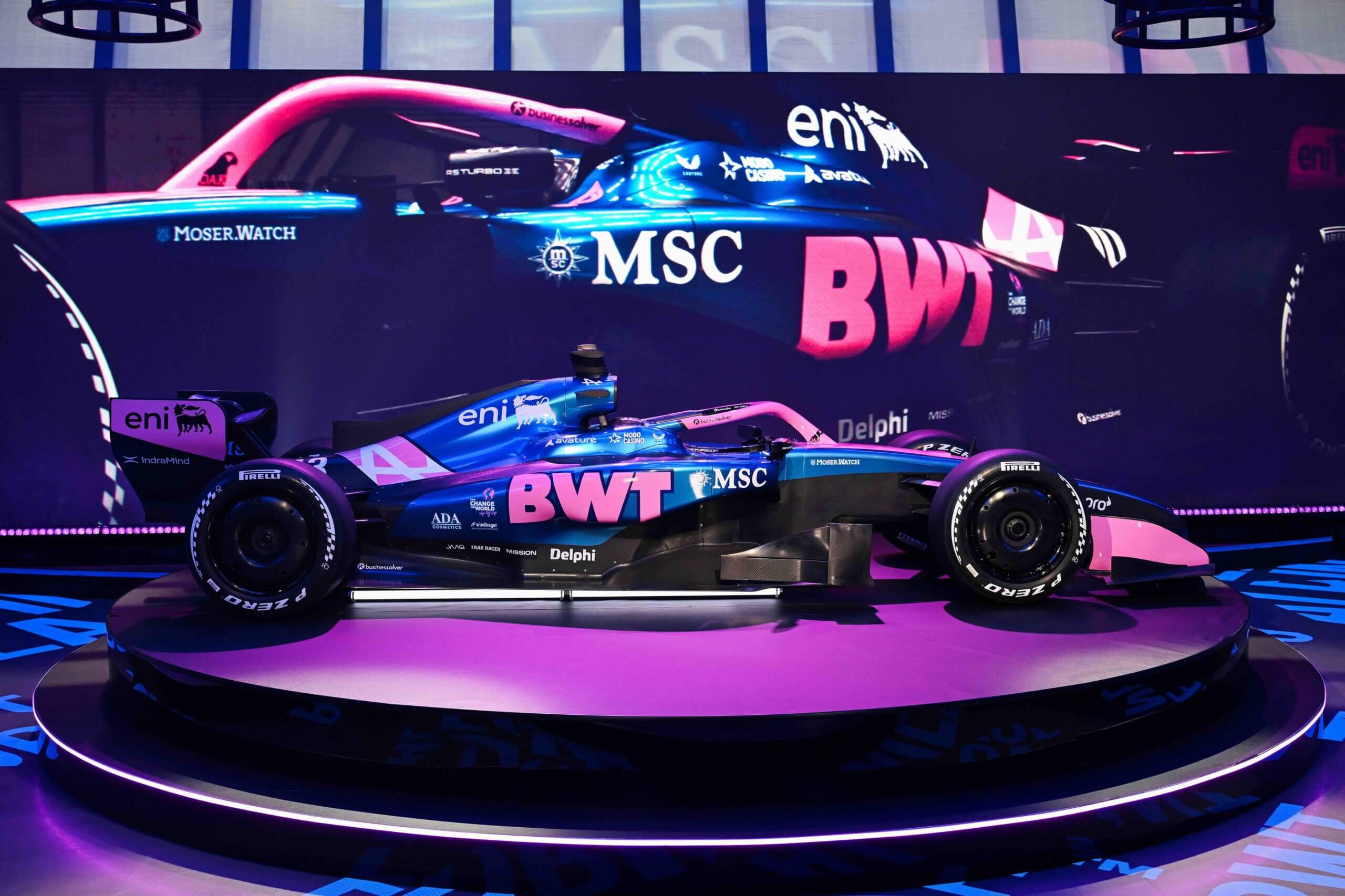F1 Zandvoort 2026 - msc cruises alpine formule 1
