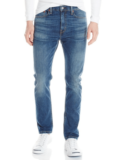 Mode Spijkerbroeken Jeans met rechte pijpen Levi’s Levi\u2019s Jeans met rechte pijpen blauw casual uitstraling 