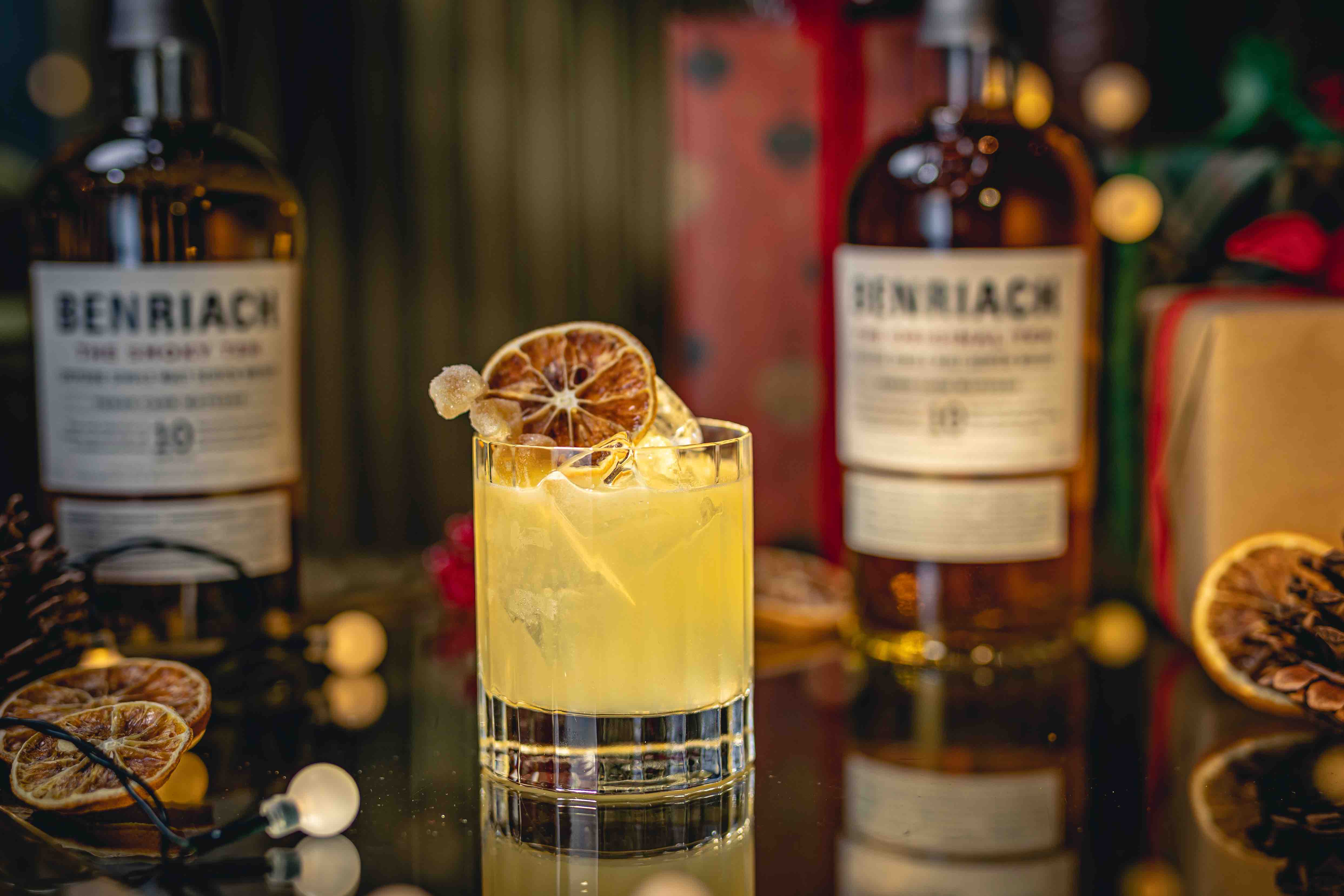 Benriach Penicillin cocktail - Cocktailrecept met whisky