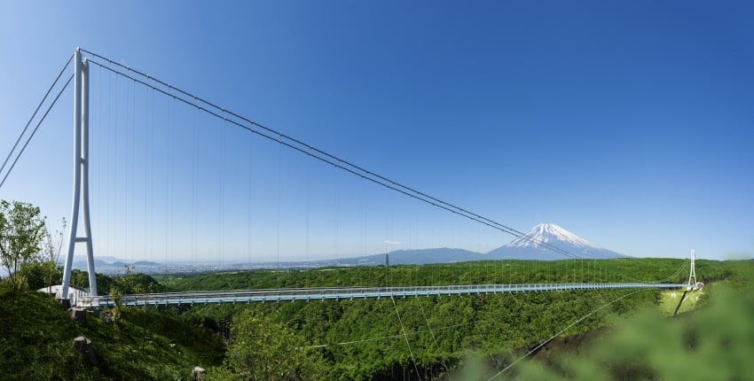 Bullet Train spoor Japan reistips - langste hangbrug