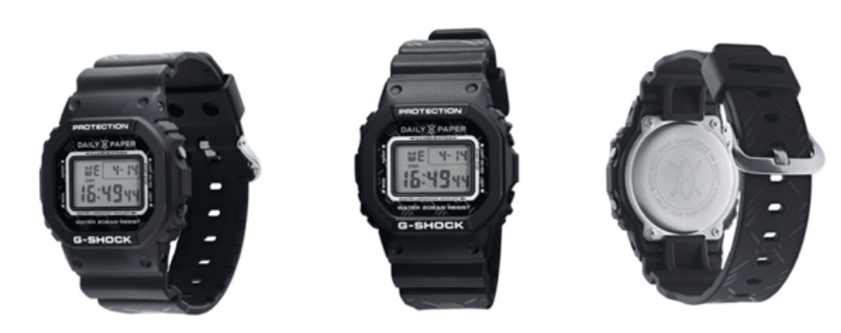 Daily Paper x G-SHOCK DW-5600DAILY21-1ER-horloge