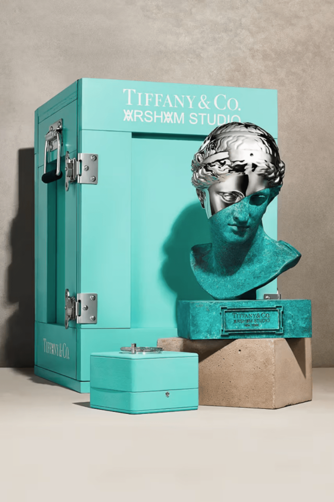 Limited-edition Daniel Arsham x Tiffany & Co. Tiffany T-1 Bracelet & Bust