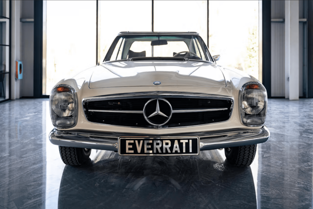 Everrati elektrische-Mercedes Benz W113 SL Pagoda
