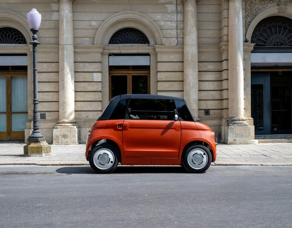 Fiat Topolino corallo