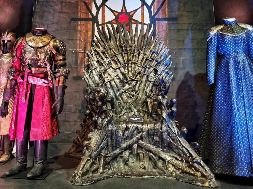 Game of Thrones filmlocaties Belfast Noord-Ierland - touring exhibition