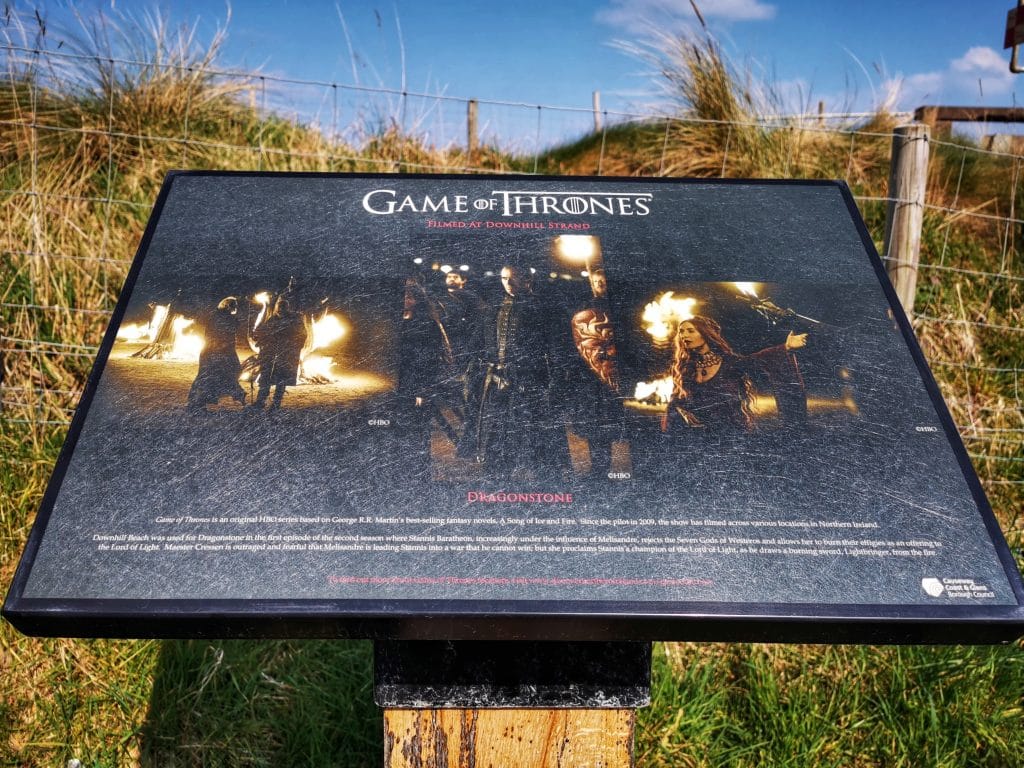 Game of Thrones noord-ierland dragonstone cliffs