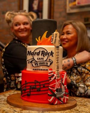 Hard Rock Cafe Amsterdam bestaat 25 jaar