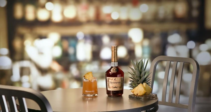 Hennessy x NBA cocktail - the slam dunk cocktail