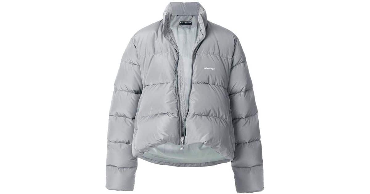 Jassen Trends 2018 Mannen - oversized puffer jacket balenciaga