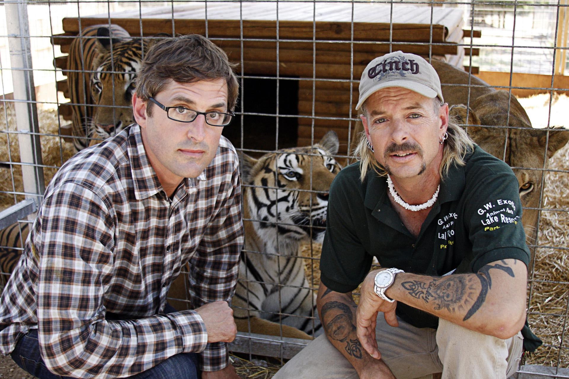 Louis Theroux Shooting Joe Exotic documentaire