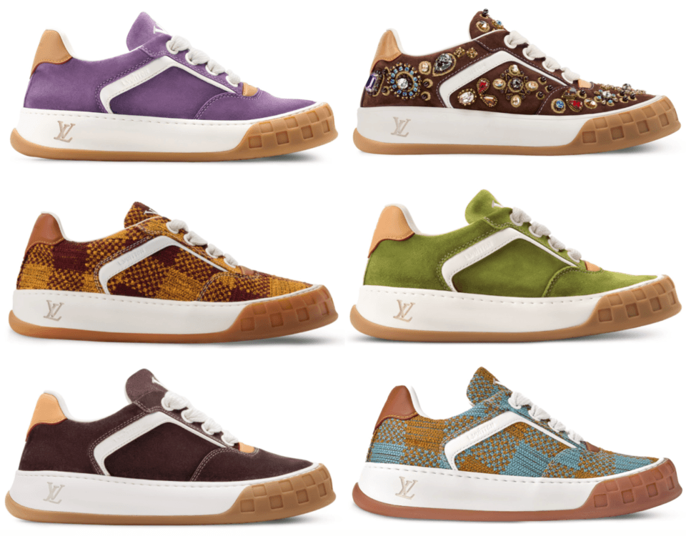 Louis Vuitton LV Tilted Sneaker 2026