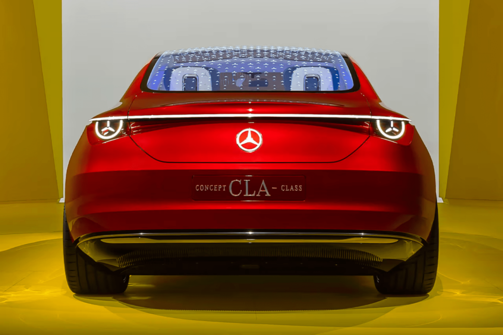 Mercedes-Benz Concept CLA Class elektrisch A.I.
