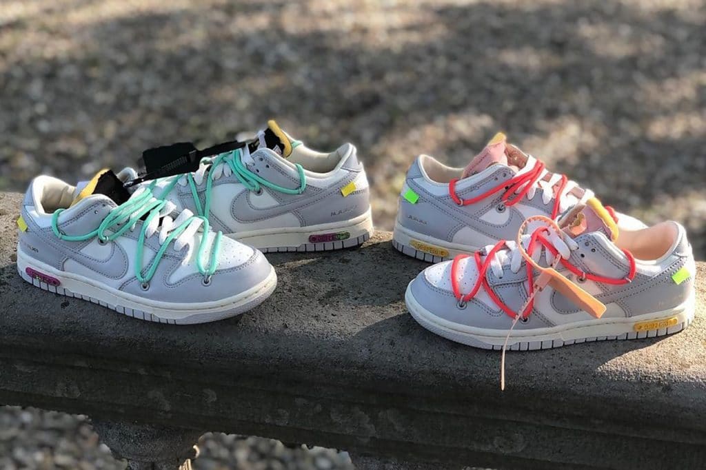 Off-White Nike Dunk Low "THE 50" sneakers kopen
