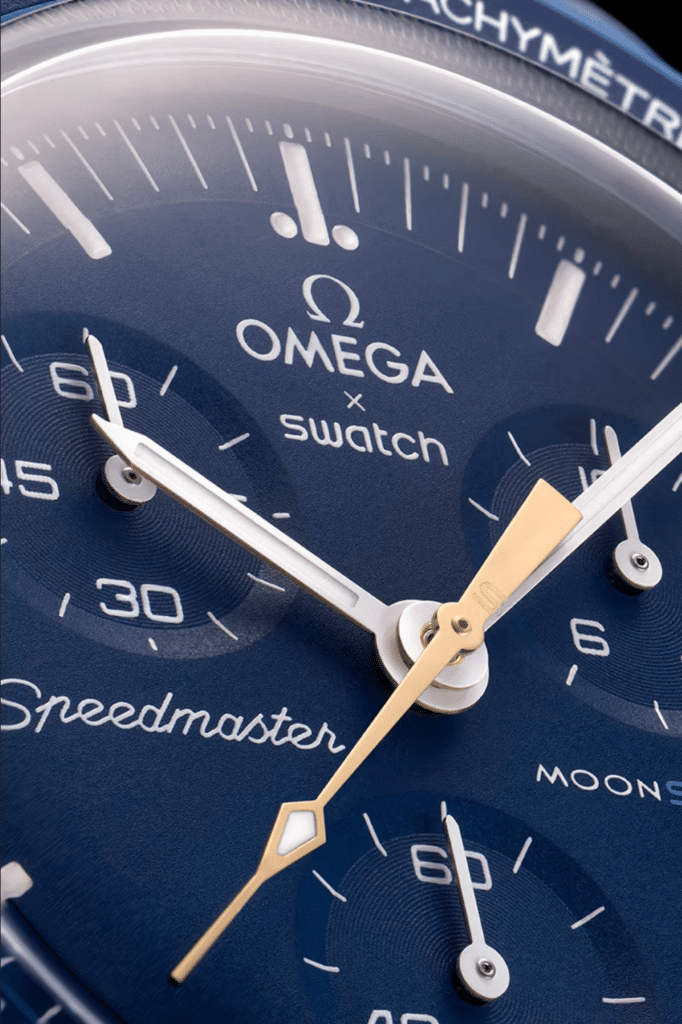 Omega Mission to Neptune MoonSwatch swatch