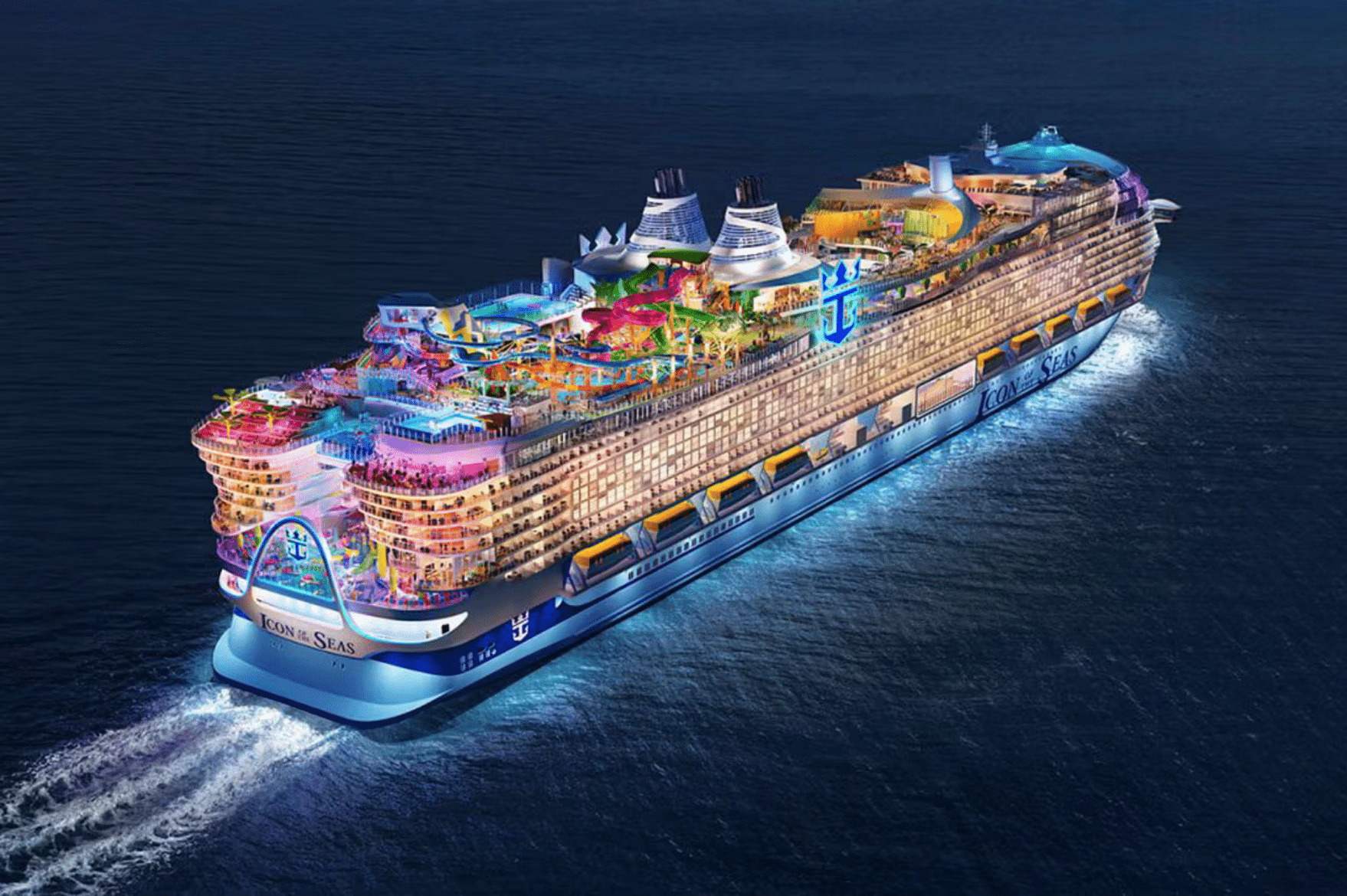 Icon of the Seas is grootste cruiseschip ter wereld