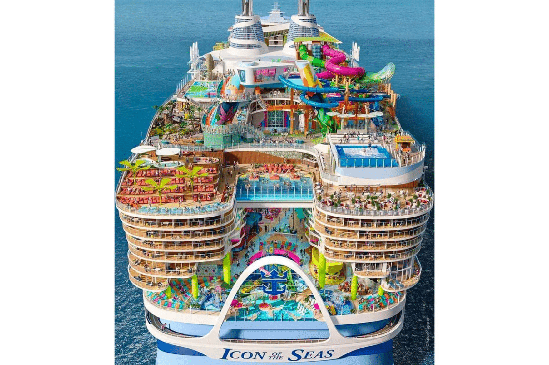 Icon of the Seas is grootste cruiseschip ter wereld