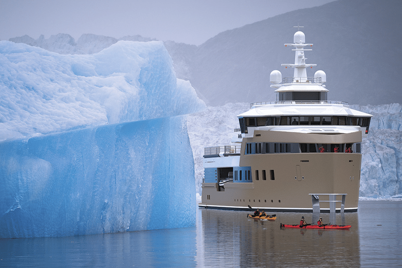 seaexplorer77 Russische miljardair ijsbreker privéjacht €100 miljoen