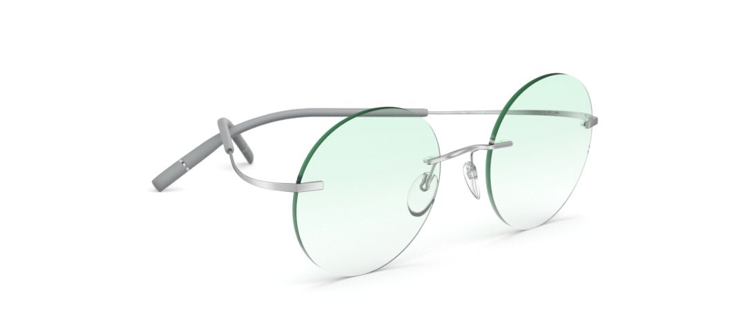 Silhouette TMA bril met randloze getinte glazen