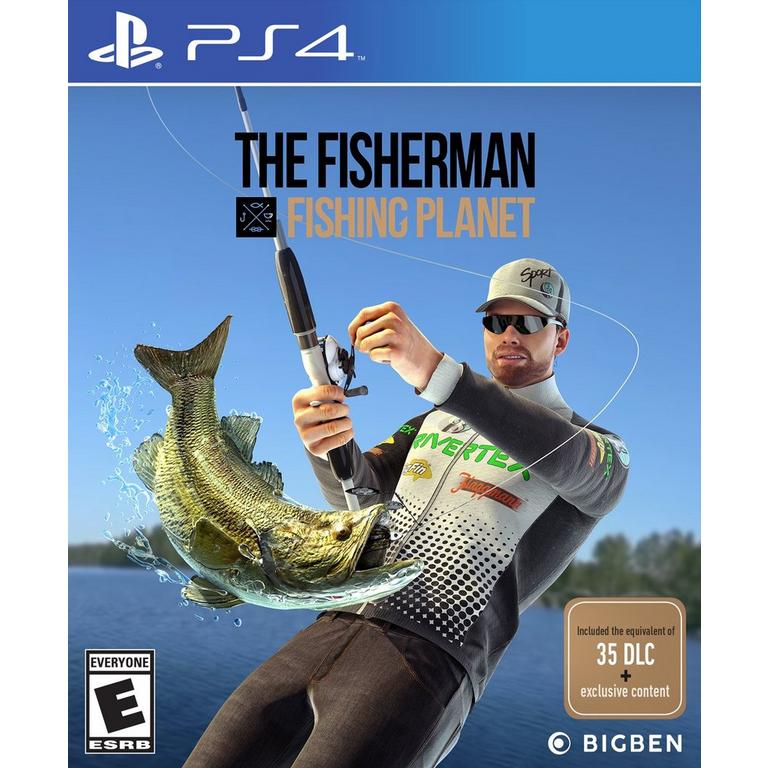 fisherman fishing planet