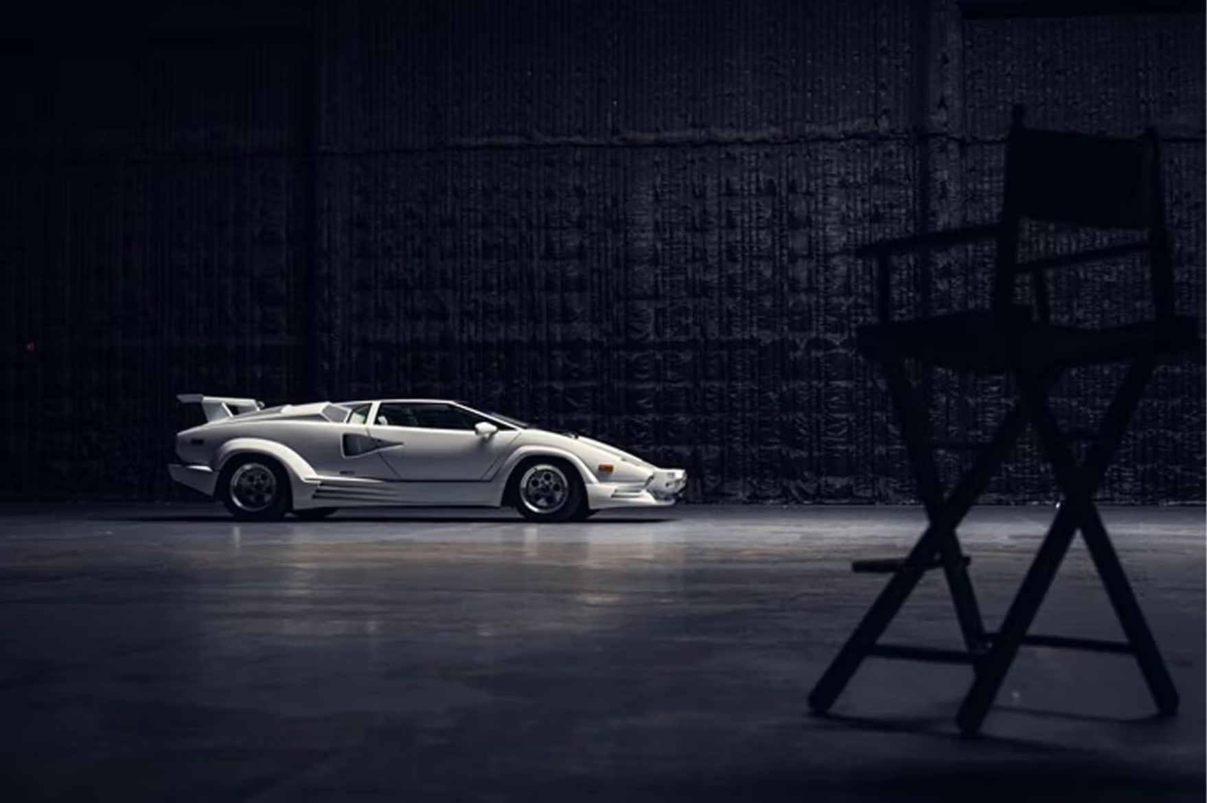 The Wolf of Wall Street Lamborghini Countach veiling