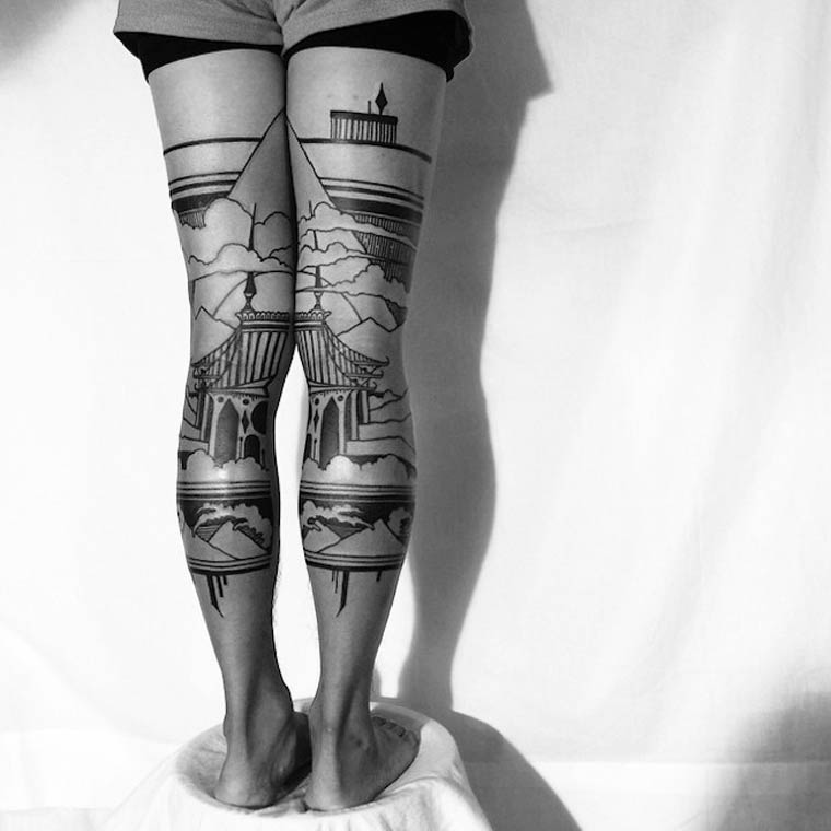 Thieves of Tower tattoo-kunst tatoeages