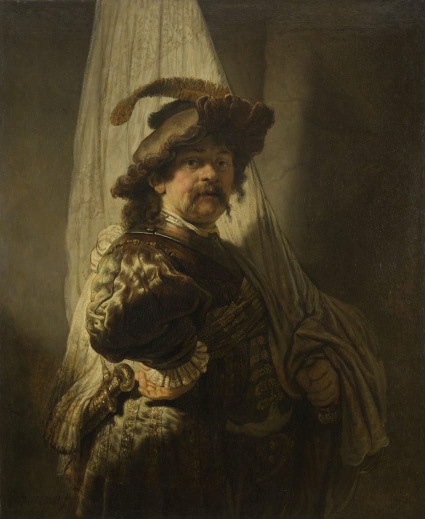 Vaandeldrager Rembrandt bij Stedelijk Museum Alkmaar