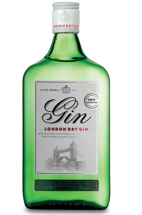 Aldi gin - Oliver Cromwell London Dry Gin
