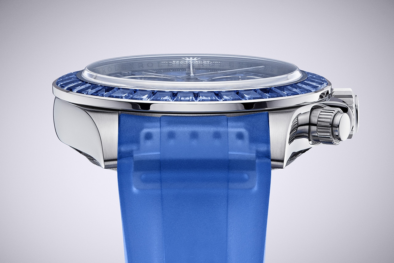 Artisans de Geneve Arolla Rolex Daytona glaciaal blauw