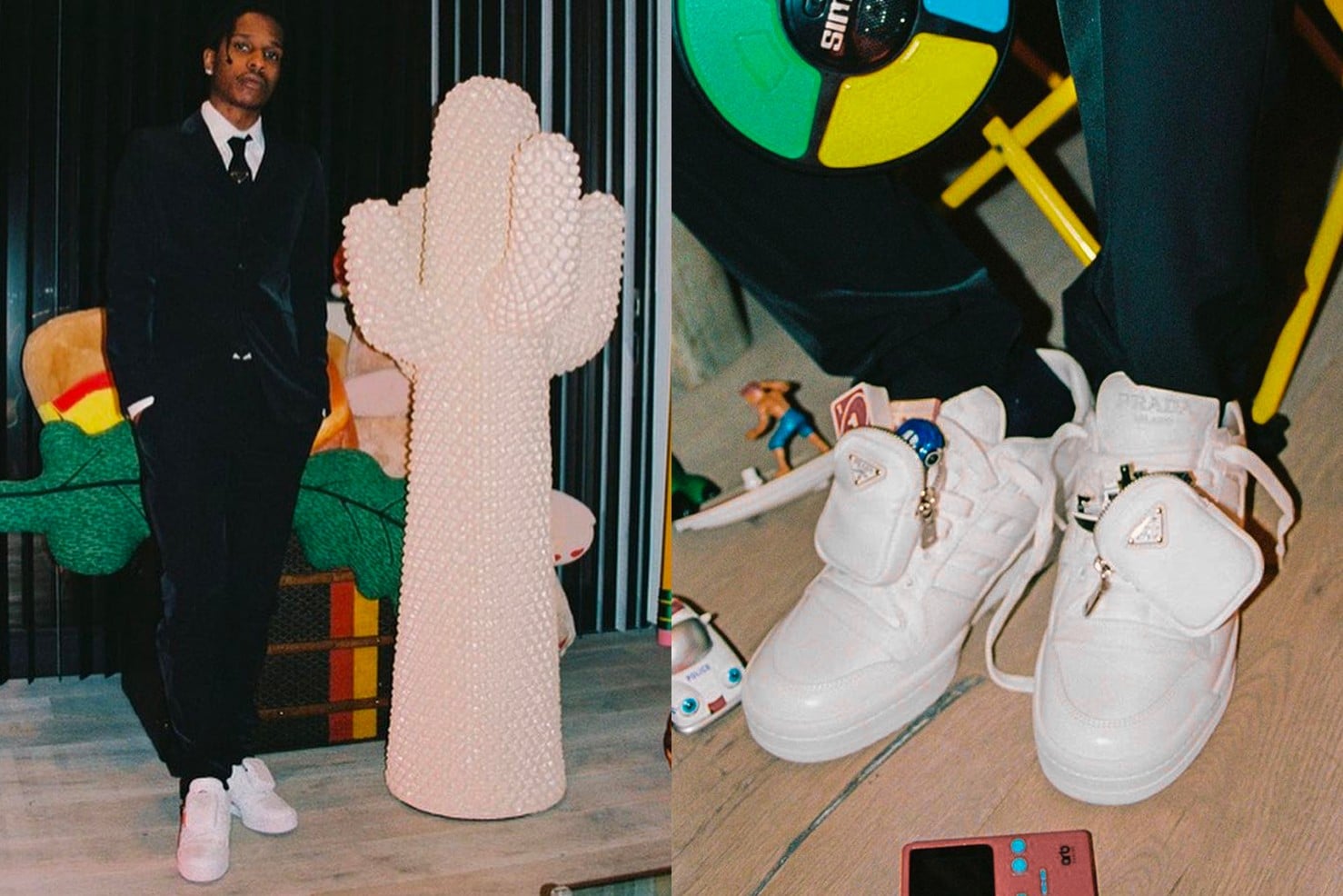 Prada x adidas Forum sneakers A$AP Rocky