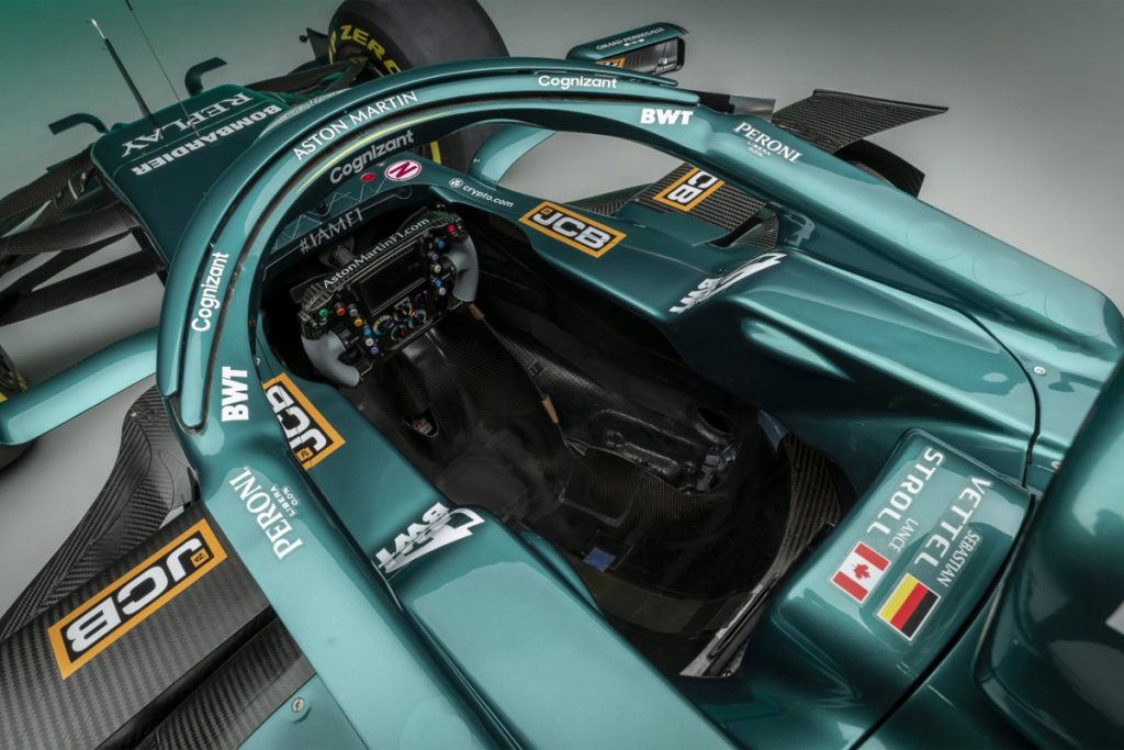 nieuwe Aston Martin Formule 1-auto na 60 jaar