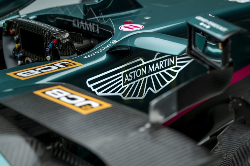 nieuwe Aston Martin Formule 1-auto na 60 jaar