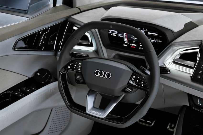 Audi Q4 e-tron suv
