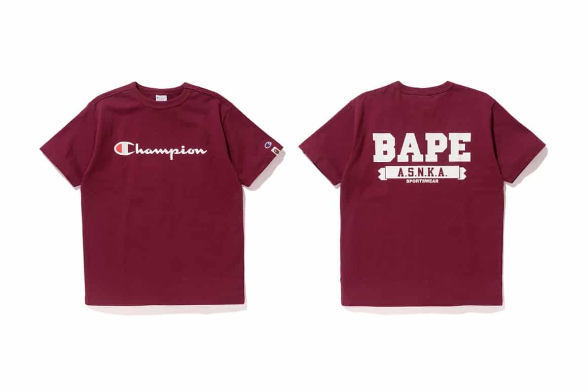 BAPE x Champion collabo 2017
