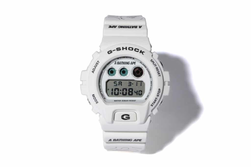 BAPE x G-SHOCK DW-6900 horloge