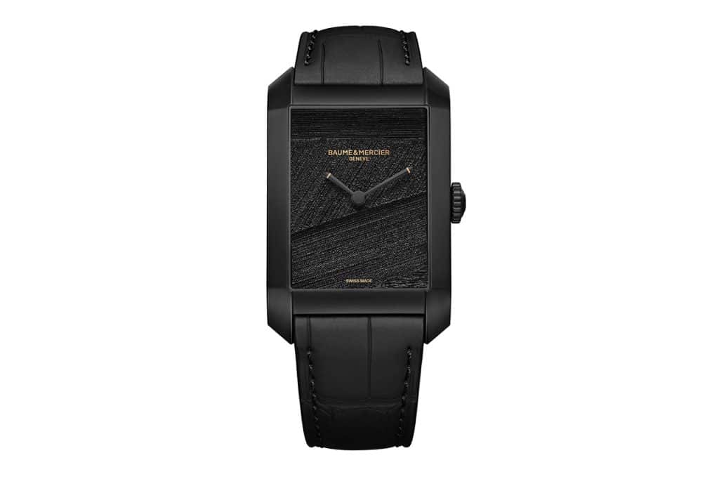 limited edition Baume & Mercier "Hampton Hommage à Pierre Soulages" horloge