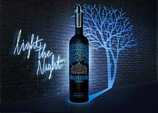 Belvedere Vodka Midnight Saber