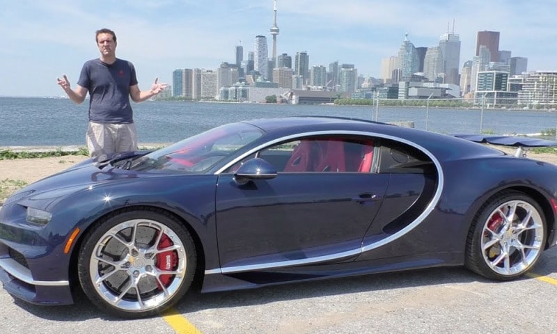 Bugatti Chiron video