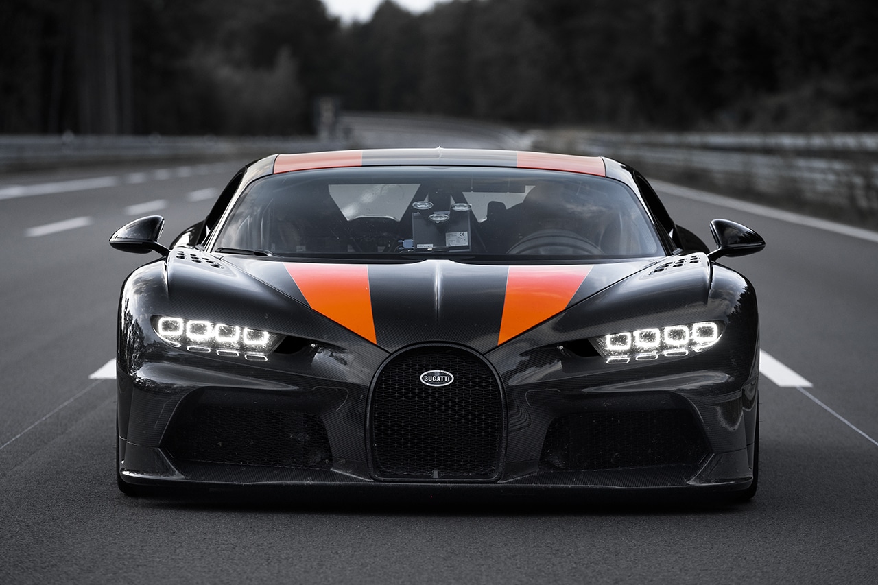 Bugatti Chiron breekt barrière van 482 km/u