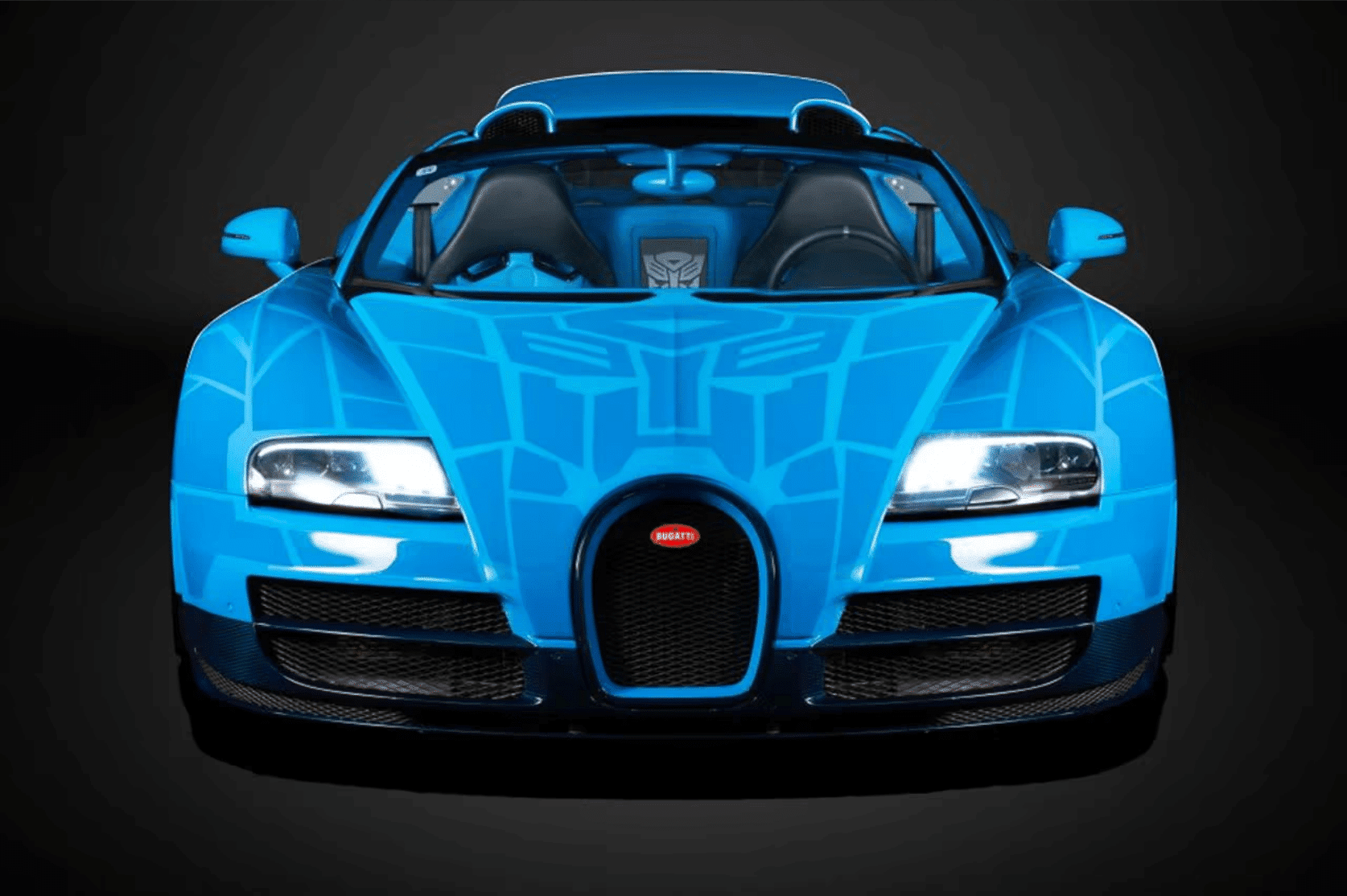 Bugatti Veyron Grand Sport Vitesse Transformers veiling