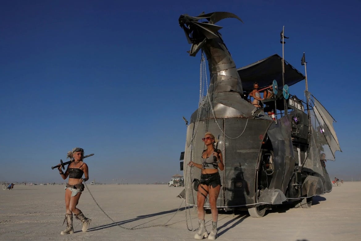 Burning Man Festival 2017 kunstwerken