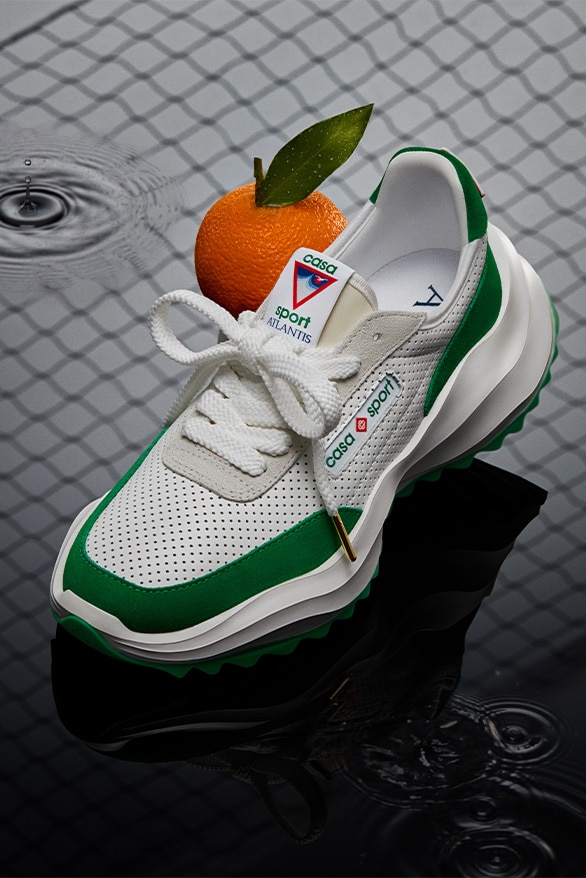 casablanca atlantis sneaker - Tennis Green
