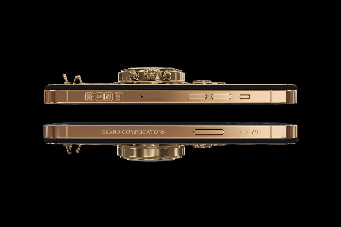 Caviar "Grand Complications" iPhone 14 ingebouwde Rolex Daytona