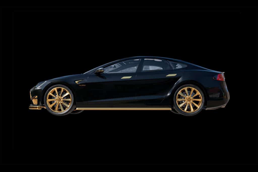 Caviar "Model Excellence 24K" - duurste Tesla ter wereld