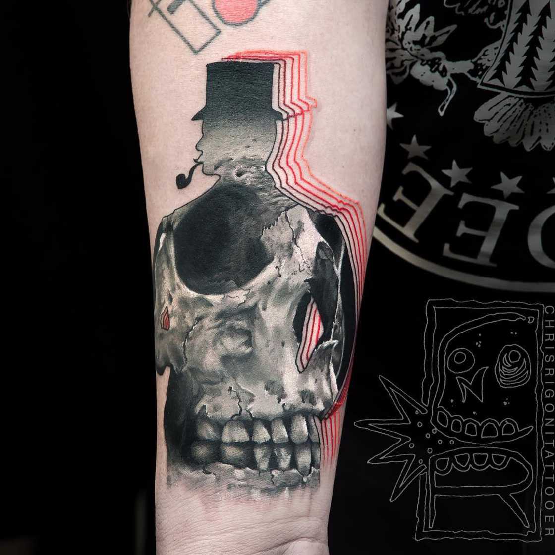 inspiratie tattoo Chris Rigoni tattoos mannen