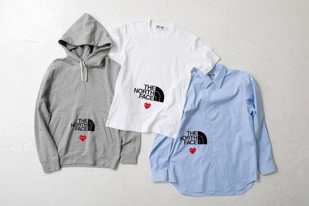 COMME des GARÇONS PLAY x The North Face PLAY TOGETHER