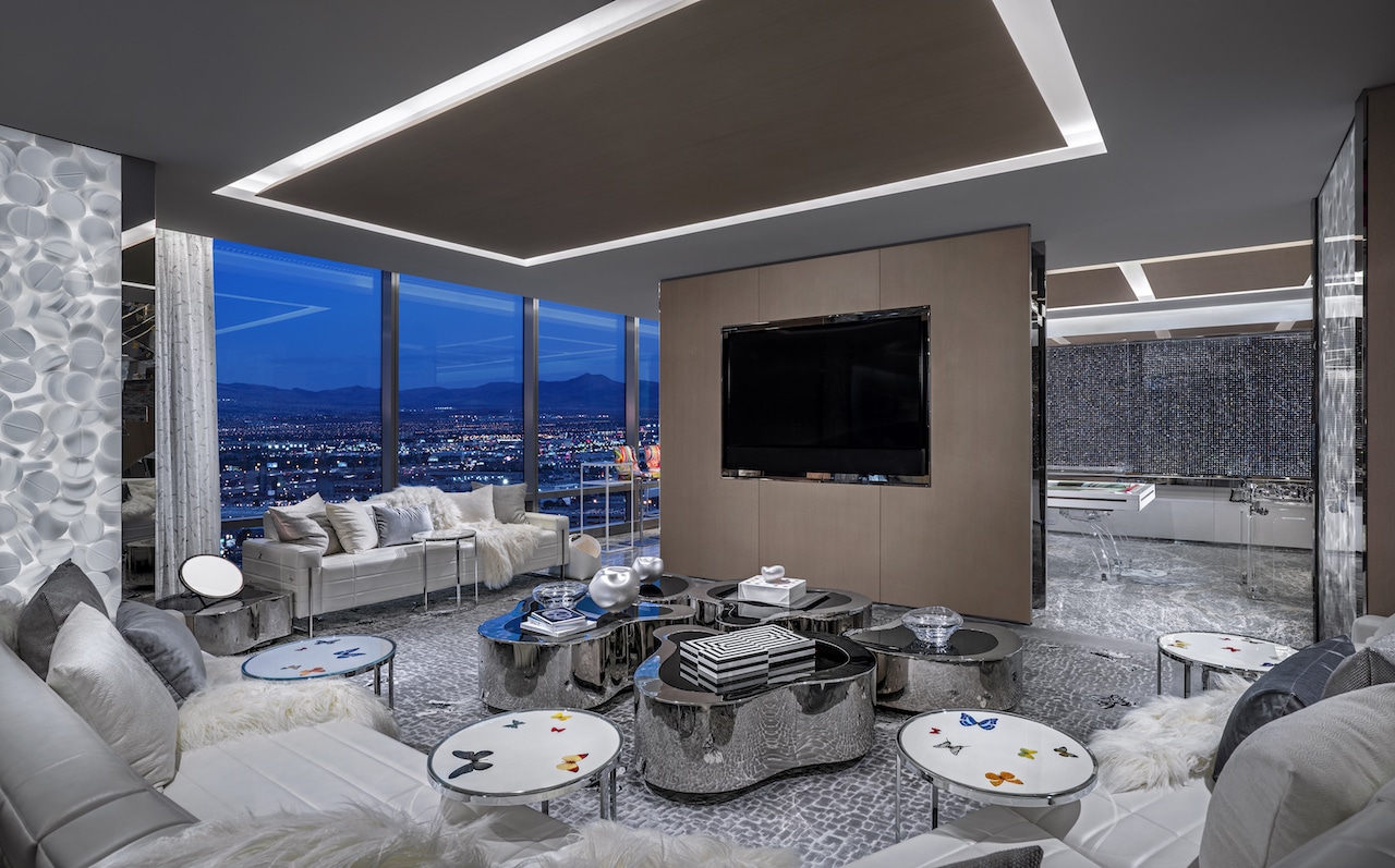 Damien Hirst - Palms Casino Resort Sky Villa Las Vegas - duurste hotelkamer ter wereld