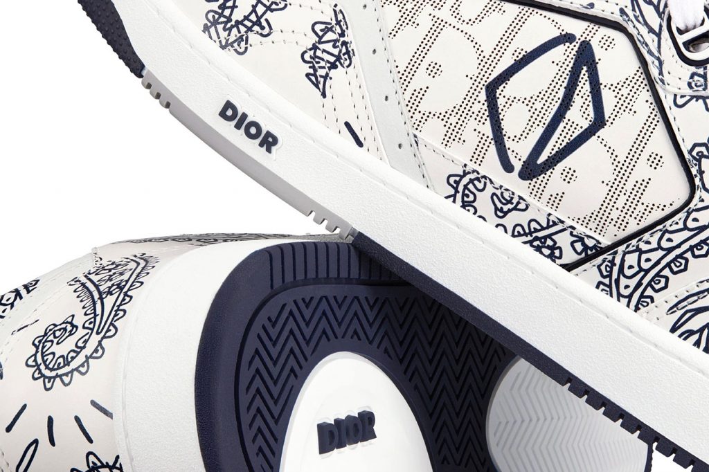 Dior B27 Paisley low top sneakers SS22