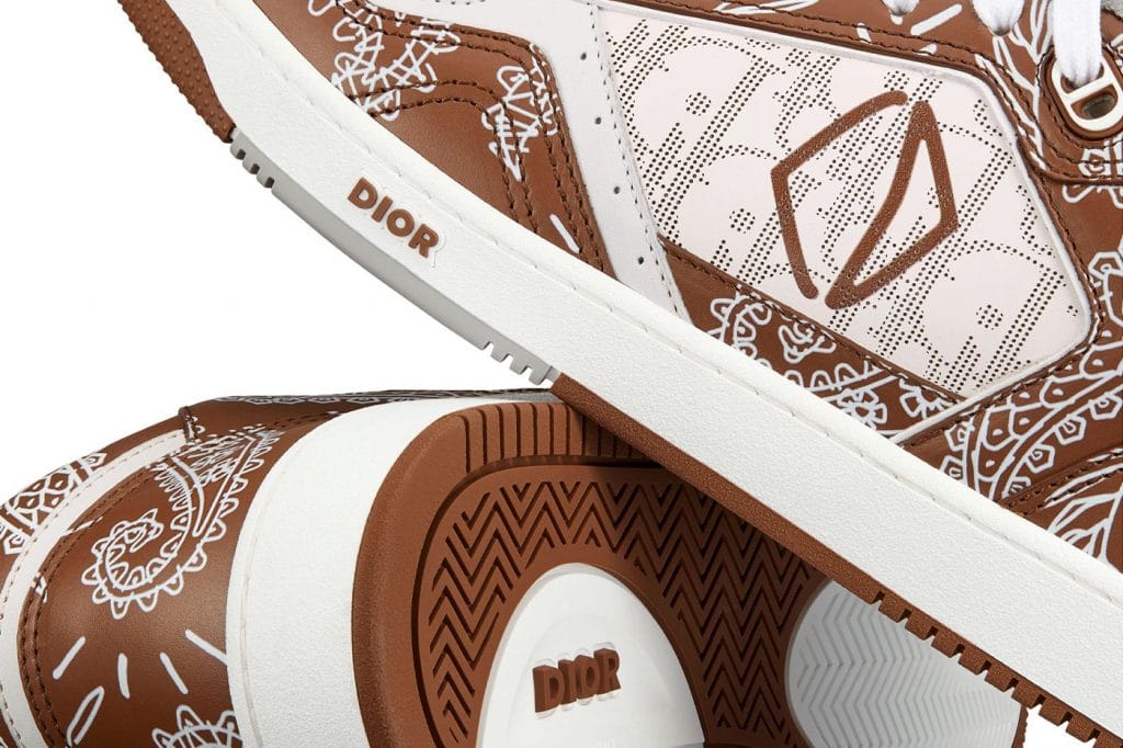 Dior B27 Paisley low top sneakers SS22