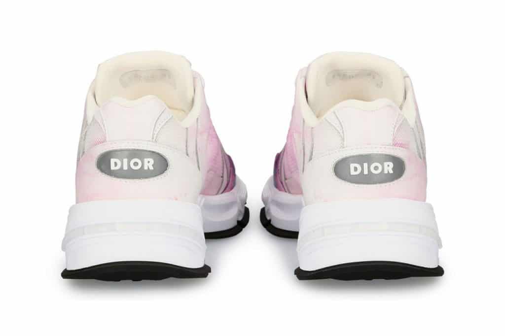Dior CD1 sneakers met tie-dye-print